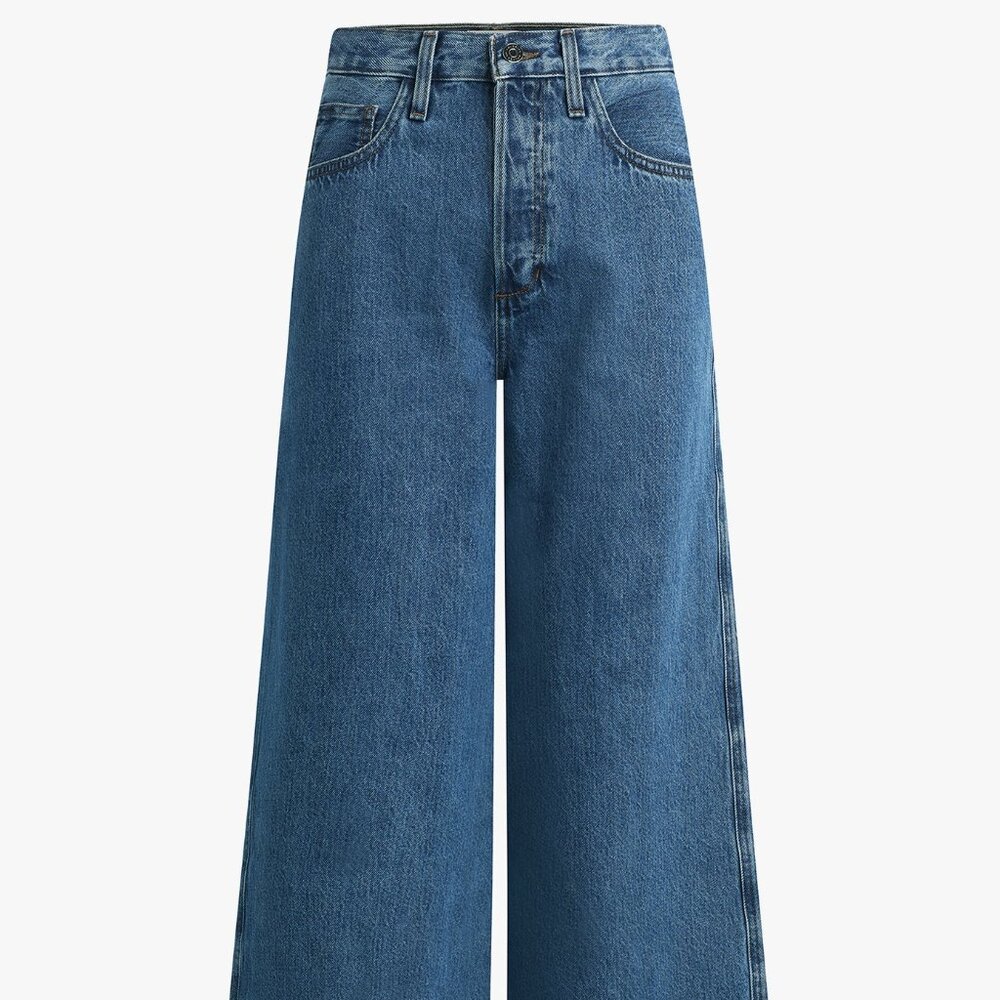 THE MASHA SUPER HIGH RISE WIDE LEG CROP - size 27